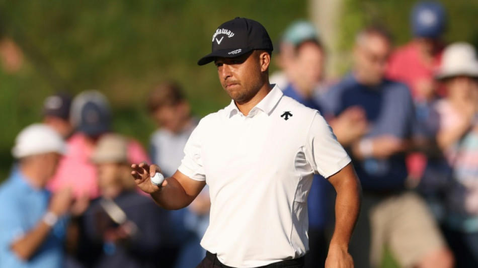 Resilient Schauffele grabs PGA lead as McIlroy's emotions tested