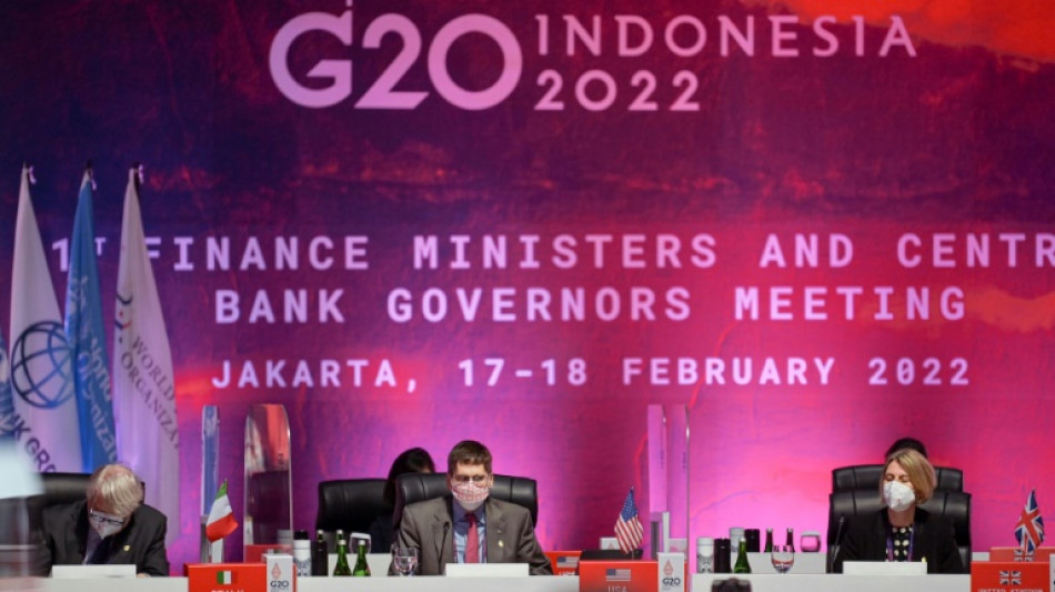 Le G20 Finances inquiet de voir la reprise menacée par un conflit en Ukraine