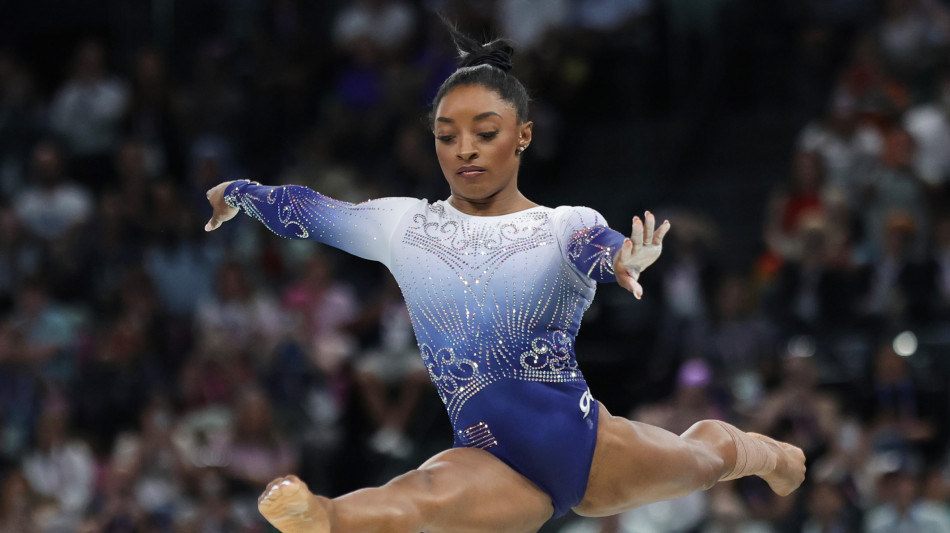 Parigi:Biles si inchina 'D'Amato ed Esposito esempio per Italia'