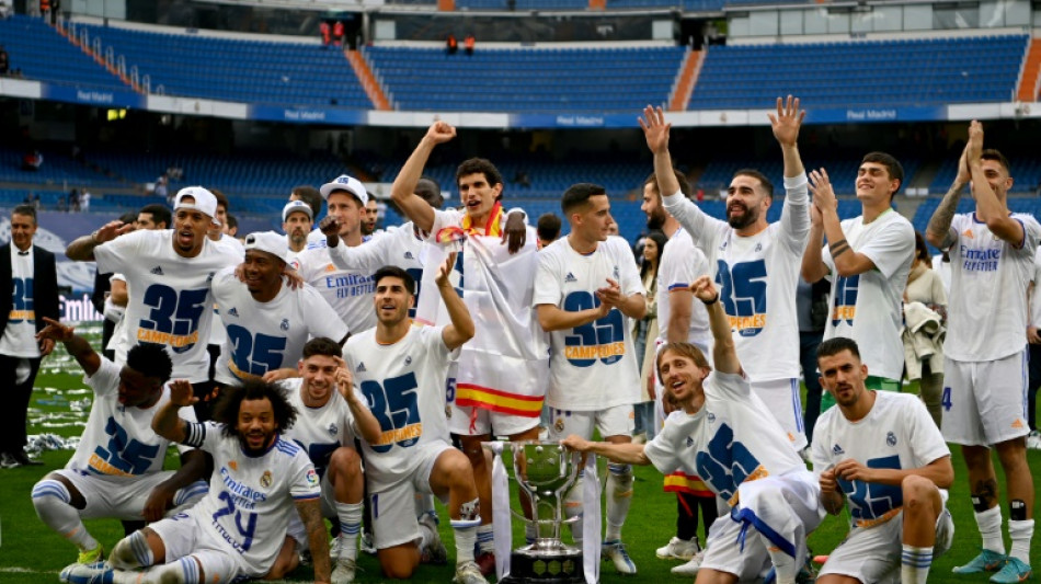 Foot: le Real Madrid au sommet en Europe par sa valorisation