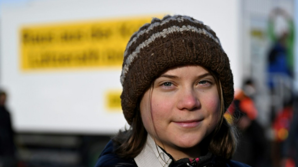 Greta Thunberg brevemente detenida en protesta contra mina de carbón en Alemania