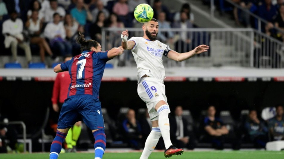 Espagne: Benzema égale Raul, festival du Real contre Levante