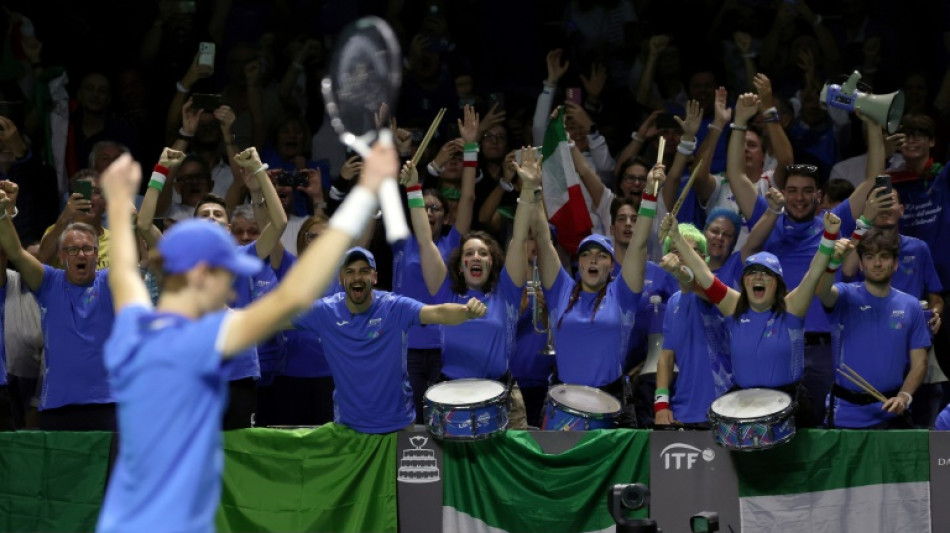 Sinner completes year to remember as Italy retain Davis Cup