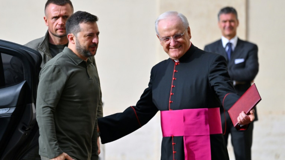 Zelensky meets Pope, Scholz as whirlwind Europe tour ends