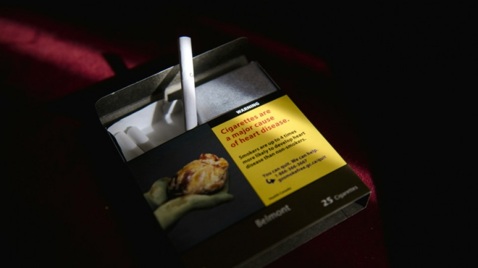 Each cigarette in Canada now comes with warning label