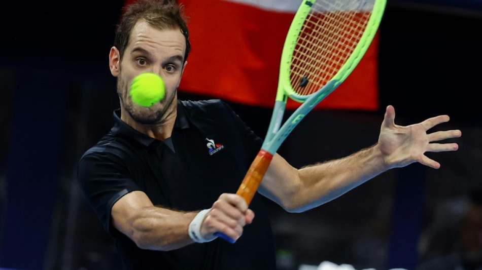 Tennis: Gasquet en demi-finale à Anvers, une première depuis mai dernier