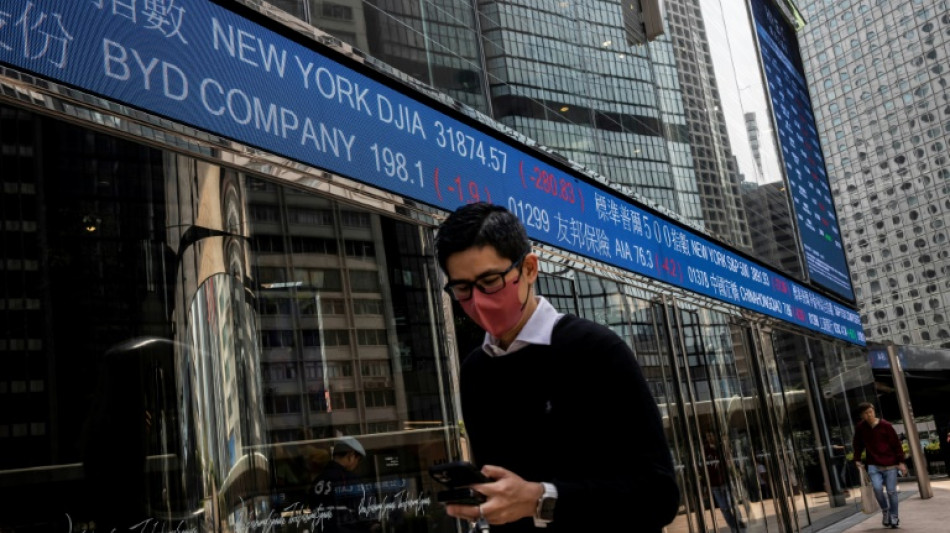 Hong Kong shares drop sharply on major losses in Chinese firms