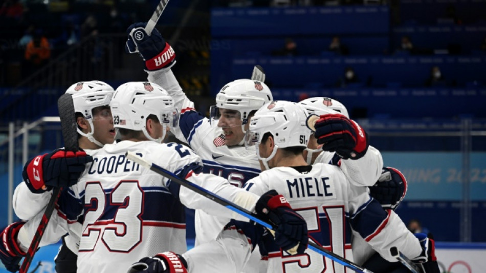 Jo-2022/Hockey: sans les stars NHL, les Etats-Unis font tomber le Canada