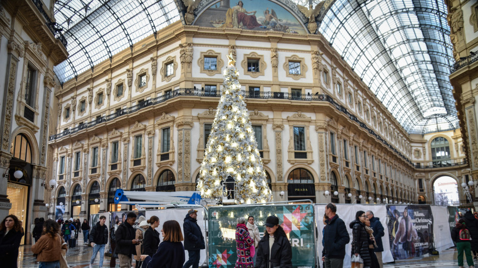 Confcommercio, spesa di Natale torna sui livelli pre-Covid