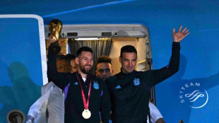 Les champions du monde argentins ont atterri à Buenos Aires 