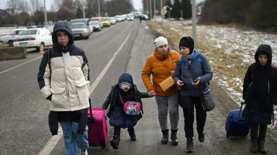Miedo y solidaridad en la frontera entre Ucrania y Polonia
