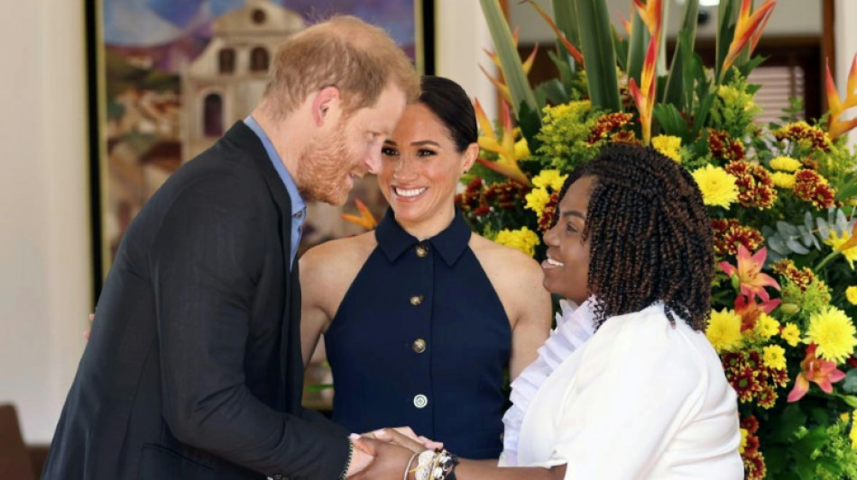 Prince Harry, Meghan in Colombia on anti-discrimination tour