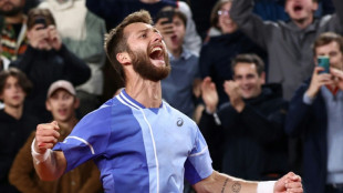 Roland-Garros: Moutet, rayon de soleil dans la grisaille parisienne