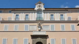 La banda musicale della gendarmeria Vaticana a Castel Gandolfo