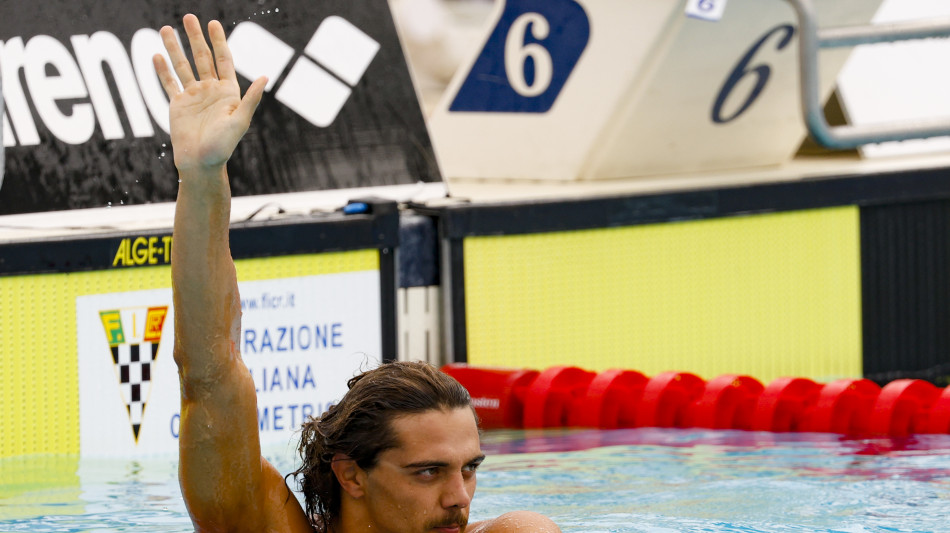 Nuoto:Settecolli; Ceccon vince i 100m dorso, Lamberti a Parigi