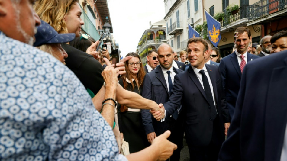 Macron caps US visit with New Orleans trip, meetup with Musk 