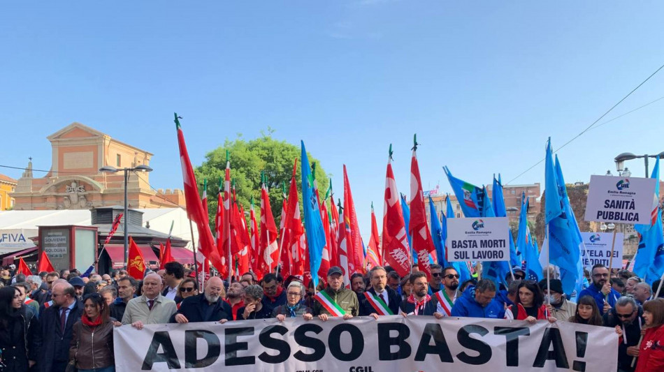 Strage Suviana: Cgil Bologna, questi sono morti di appalto