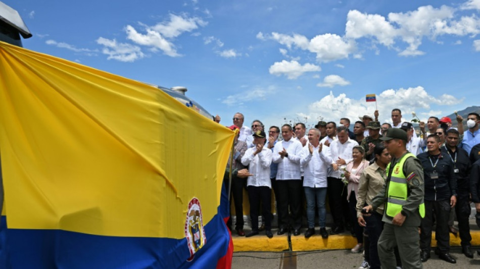 Venezuela, Colombia reopen border to vehicles carrying goods