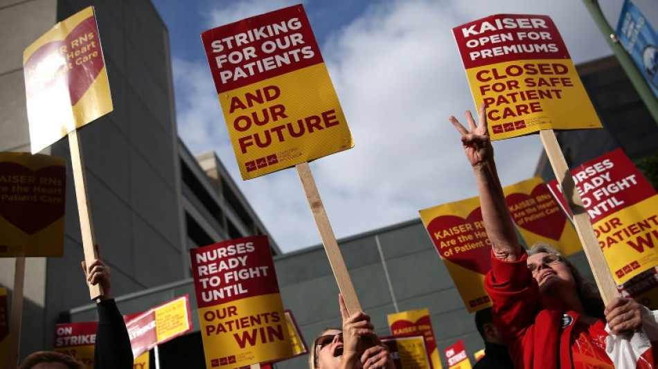 More than 75,000 US healthcare workers begin 3-day strike 