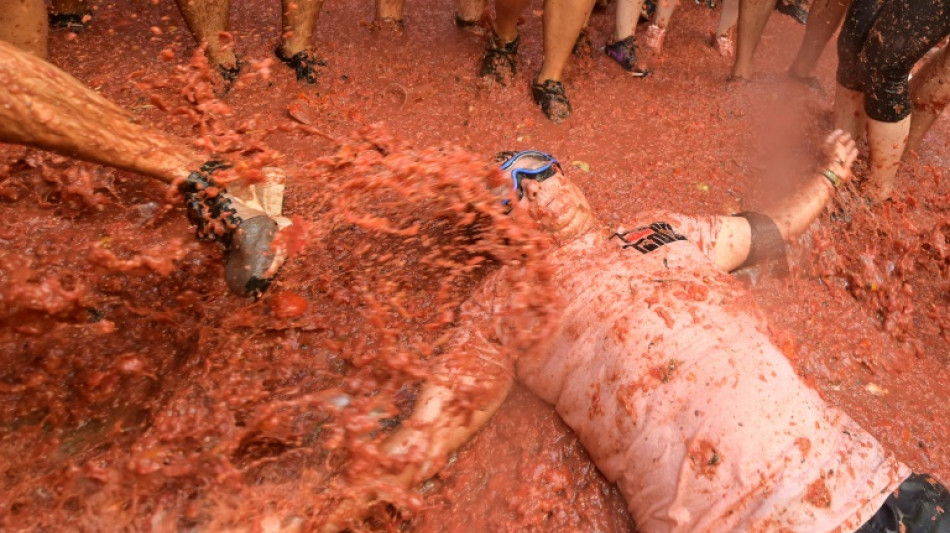 Spain's tomato food fight fiesta returns after pandemic