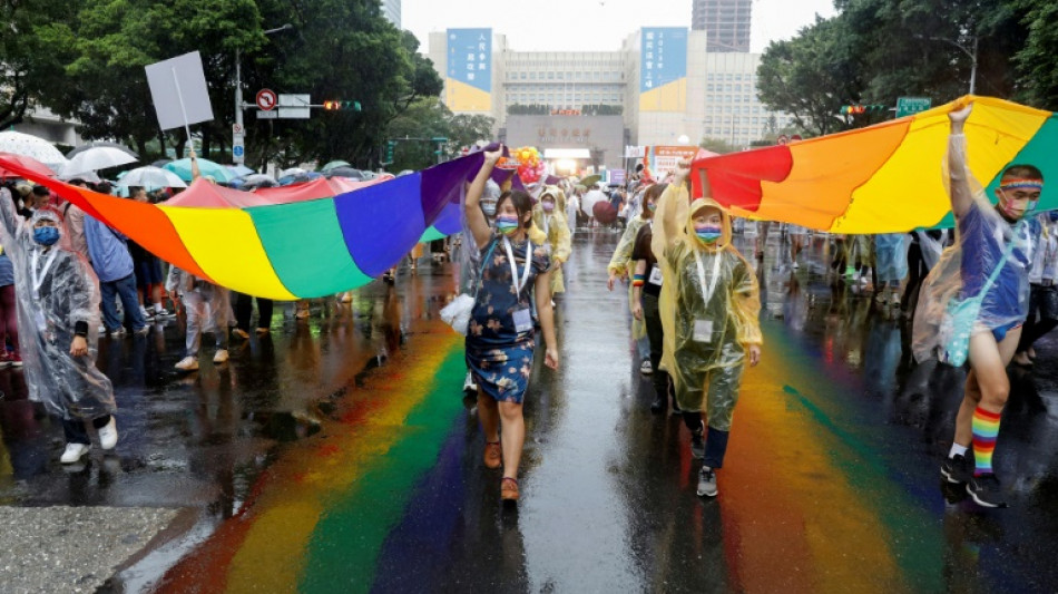 Taiwan holds first LGBTQ Pride march in two years