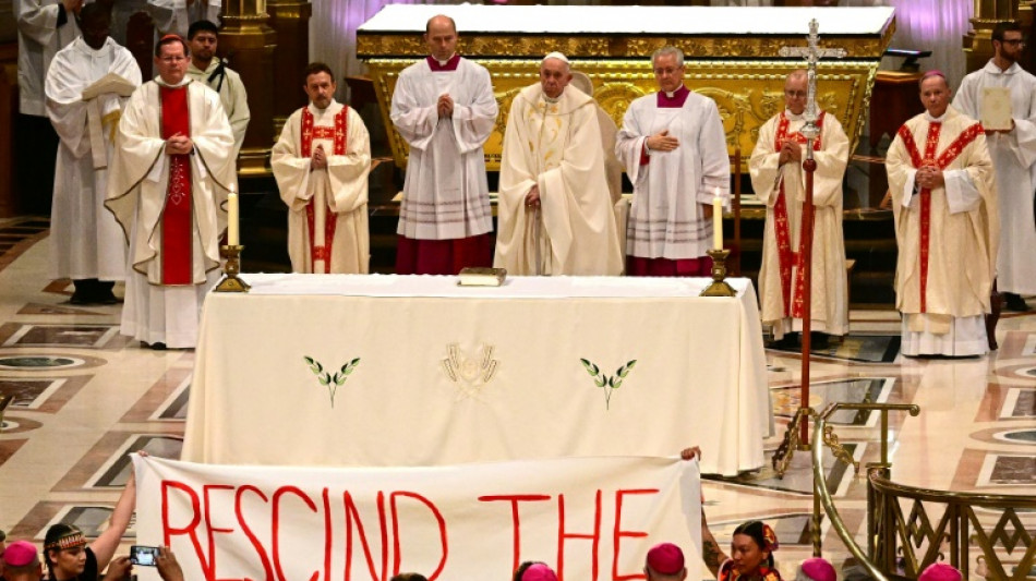 Au Québec, le pape célèbre une nouvelle messe de réconciliation