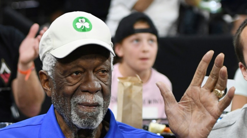 Pluie d'hommages pour Bill Russell, basketteur mythique et militant des droits civiques