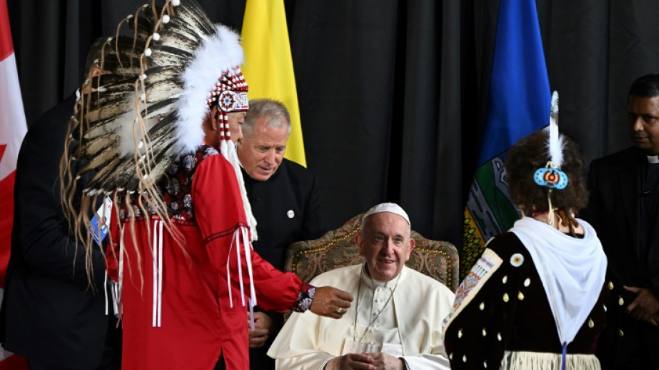 Pope on 'penitential' visit to Canada Indigenous school survivors