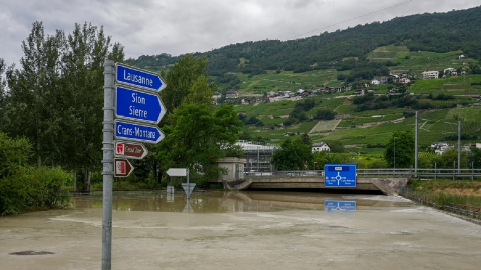 Sept morts dans les intempéries qui ont frappé la Suisse, la France et l'Italie