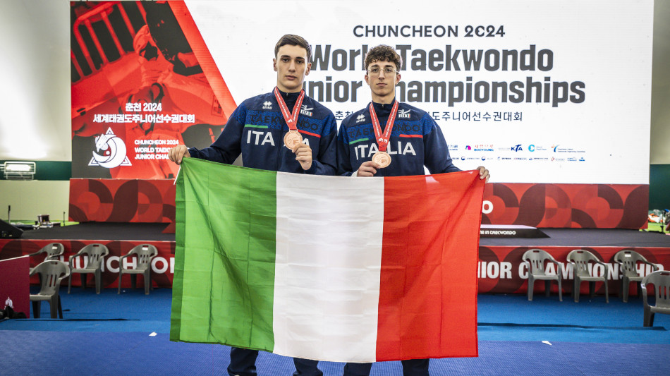 Taekwondo: Italia torna da mondiali jr con due bronzi