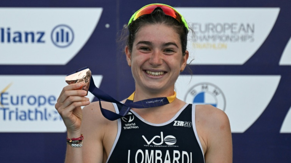 Euro de triathlon: la Française Emma Lombardi en bronze