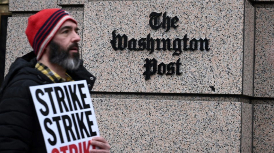 Washington Post staffers walk off the job in 24-hour strike