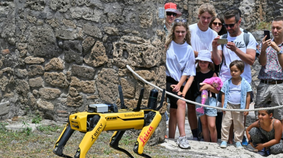 Spot, le drôle de chien-robot qui surveille les ruines de Pompéi