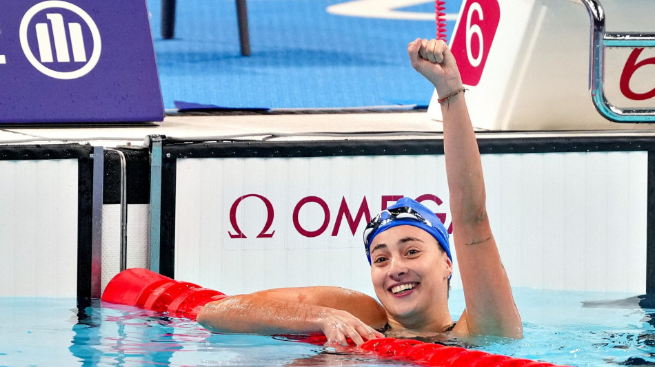 Parigi: nuoto, Giulia Terzi bronzo nei 50 farfalla S7