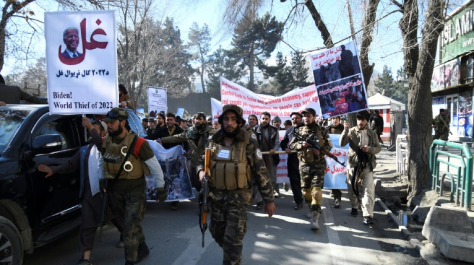 Afghanistan: manifestations contre la décision américaine de saisir des fonds afghans