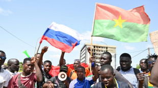 Pro-Russia demonstrators rally in Burkina after coup