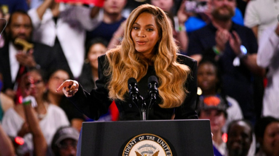 Beyoncé unterstützt Harris bei  Wahlkampfveranstaltung in Texas