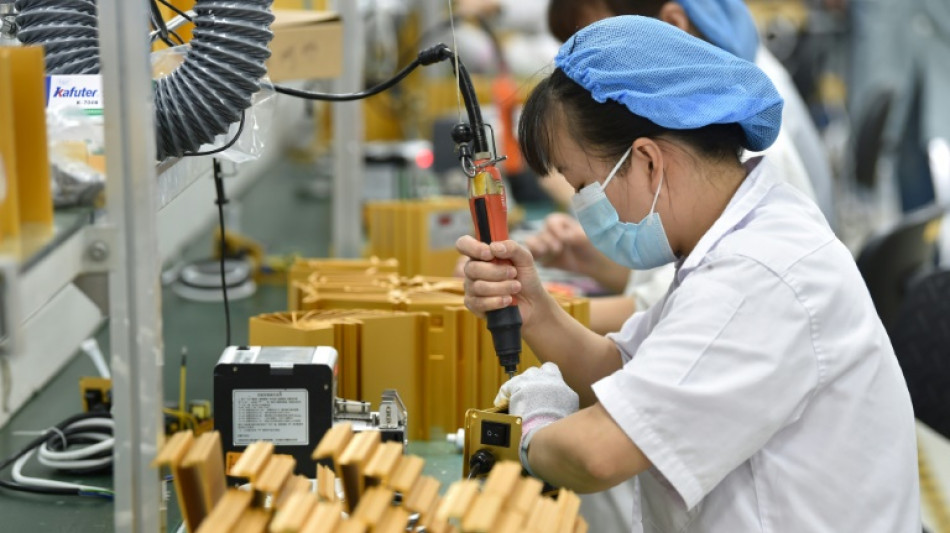 China factory gate prices fall for first time in nearly two years