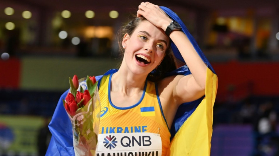 Athlétisme: l'Ukrainienne Yaroslava Mahuchikh sacrée championne du monde en salle du saut en hauteur 