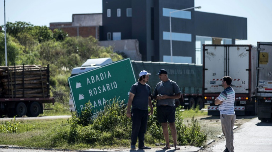 Haulage strike paralyzes Argentina's farming exports