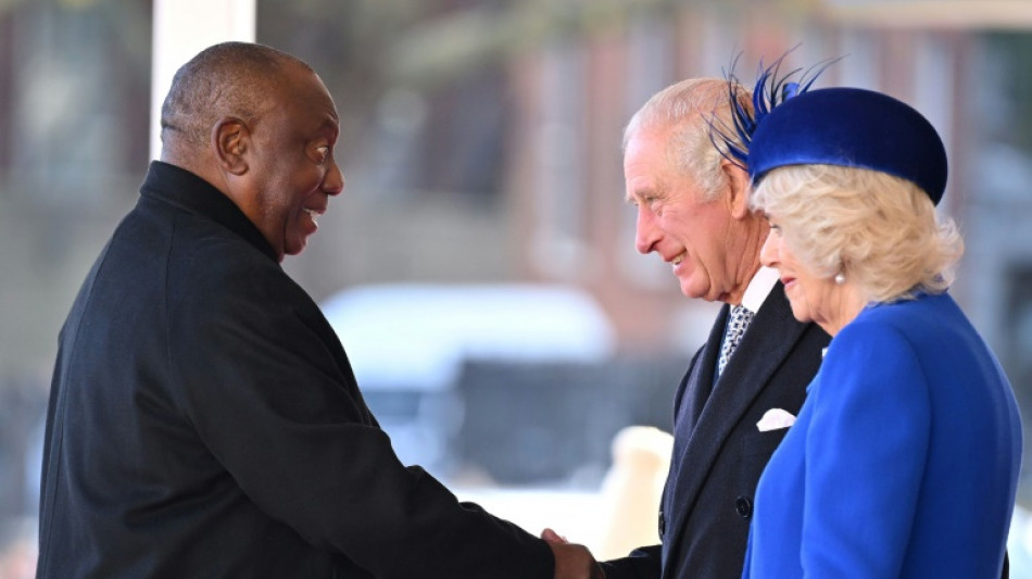 S. Africa's Ramaphosa starts Charles III's first state visit as king