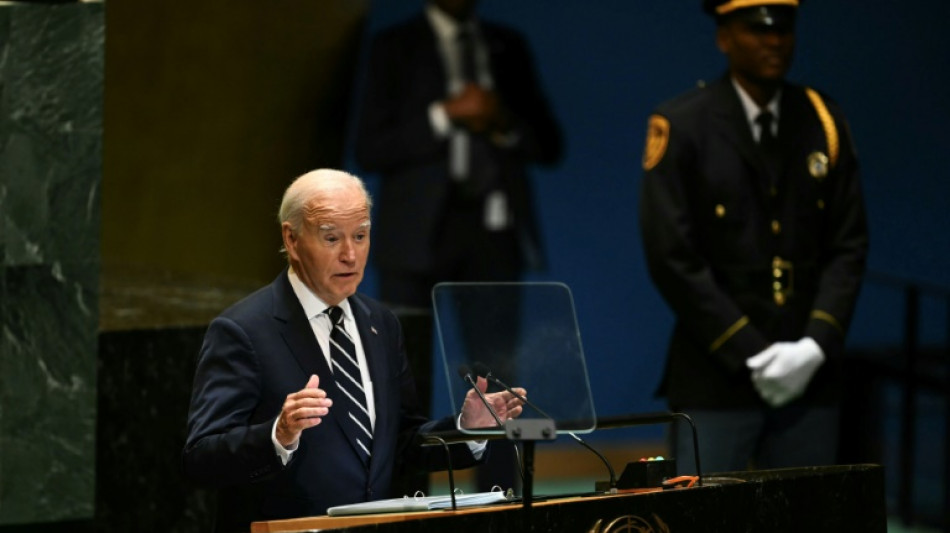 A la tribune de l'ONU, Biden met en garde contre une "guerre généralisée" au Liban