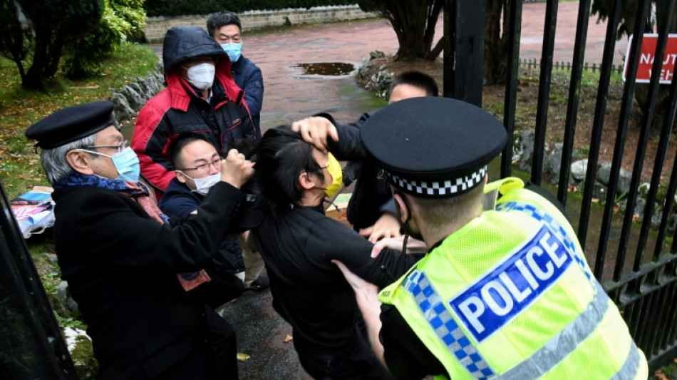 Britain summons China diplomat over protest assault