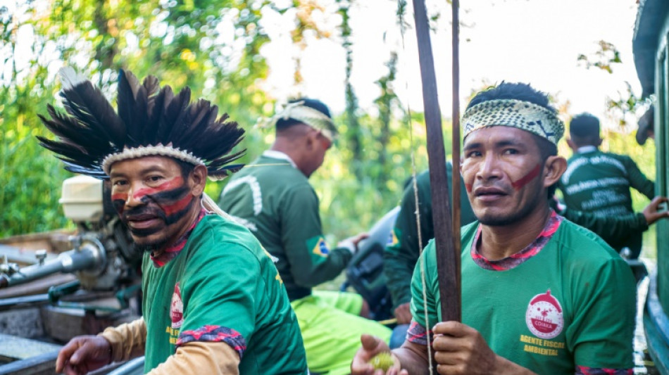 With bows and spears, Indigenous 'warriors' defend the Amazon
