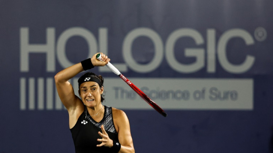 WTA: Garcia avance laborieusement au 3e tour à Guadalajara