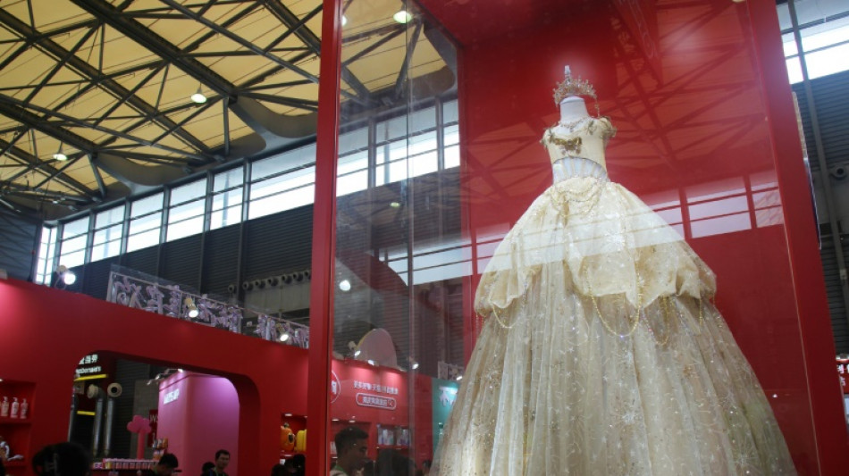 Ballgowns, surveillance and cloning for sale at China pet fair